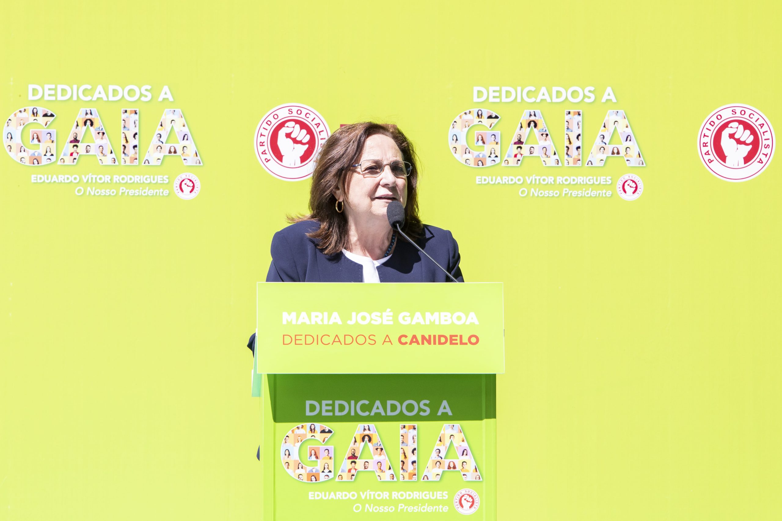 Apresentação da Candidatura de Maria José Gamboa à Junta de Freguesia de Canidelo